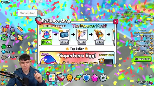 How To GET ALL REWARDS SHOWCASE IN THE FOREVER PACK In Roblox Pet Simulator 99! WORTH IT? смотреть онлайн