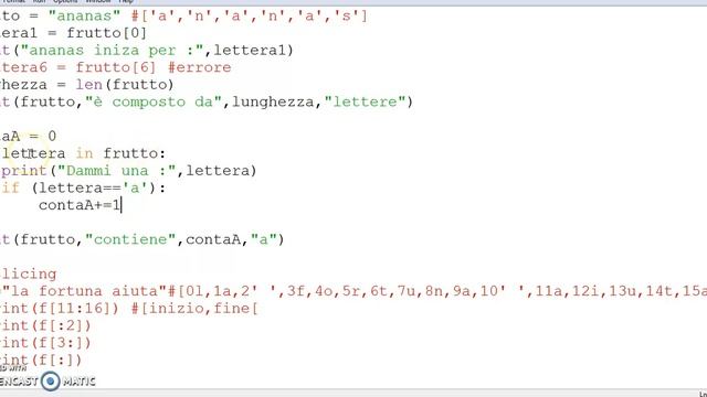 Py 17 Python Stringhe Parte 1 смотреть онлайн