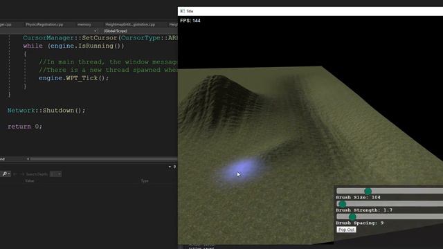 DirectX 11 Game Engine Update Basic Terrain Editing смотреть онлайн