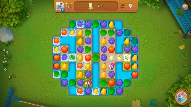 GardenScapes 148 Level Walkthrough смотреть онлайн