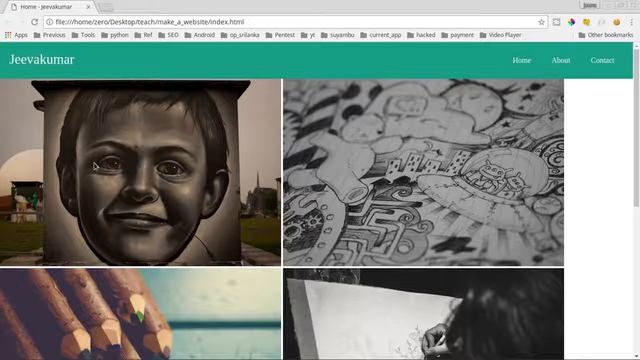 #7 How to Make a Website CSS Section Layout & Style Tamil Hacking Tutorials смотреть онлайн