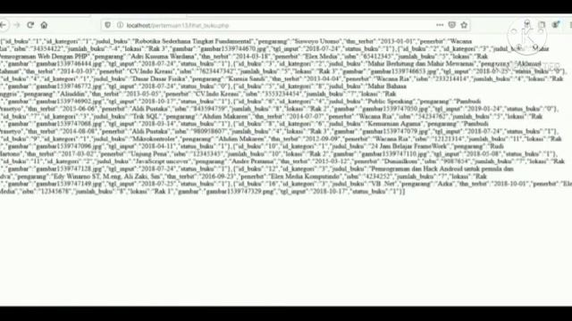 Kelompok 8 Kelas 11.5B.05 - TWS - Cara membuat JSON pada PHP (Admin,Buku,Anggota) смотреть онлайн