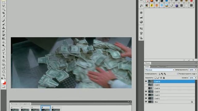Делаем анимацию из видео в photoshop смотреть онлайн