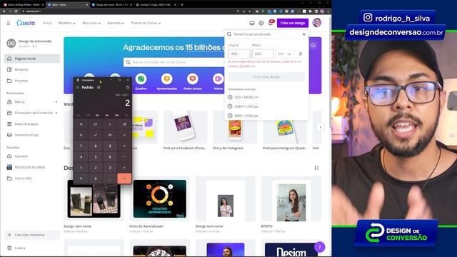 Como Fazer Artes para GRANDES FORMATOS no CANVA (Outdoors, Banners e Fachadas) смотреть онлайн