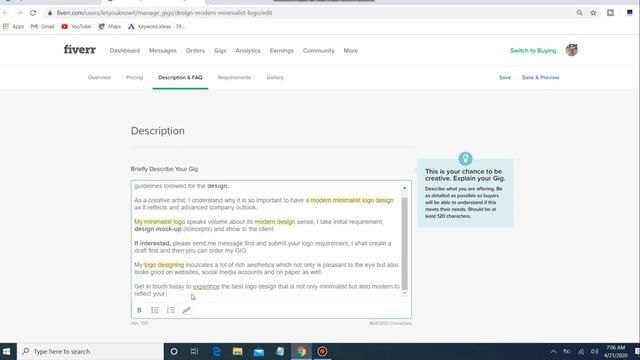 #14 How To Edit Fiverr GIG For Better SEO and Getting More Orders смотреть онлайн