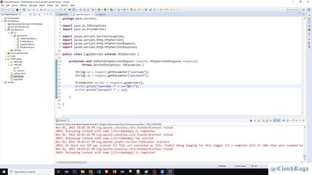 Day-3. Form handling in Servlet, Servlet with JDBC. смотреть онлайн