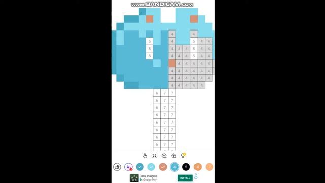 The No Draw Color By Number Walkthrough No.1 - RoseMxry смотреть онлайн