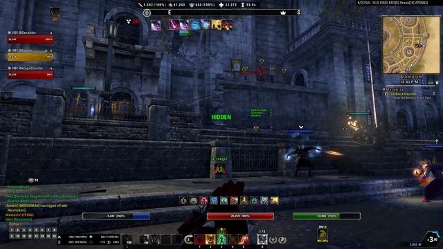 ESO PVP - Imperial City Trolls - Stamina Nightblade Ganker смотреть онлайн