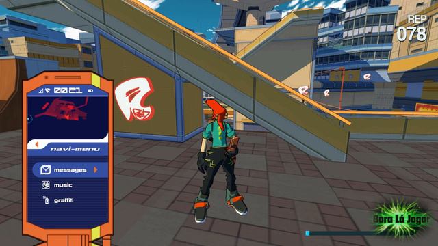 Bom Rush Cyberfunk Hideout Music Graffiti and Skateboard (Locations) смотреть онлайн