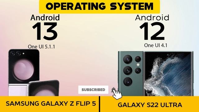 Samsung Galaxy Z Flip 5 VS Samsung Galaxy S22 Ultra - Full Comparison ⚡Which One Is Best