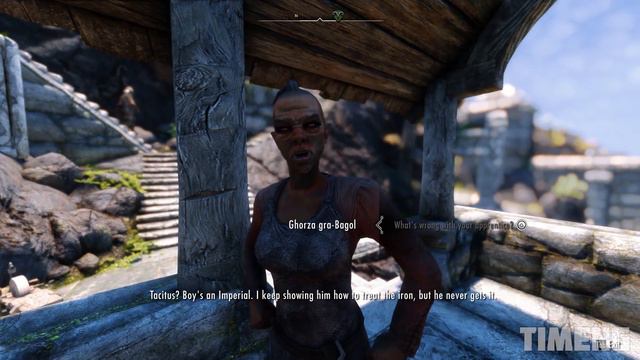Yes... If you kill the Markarth Blacksmith, new lines of dialogue will open... смотреть онлайн
