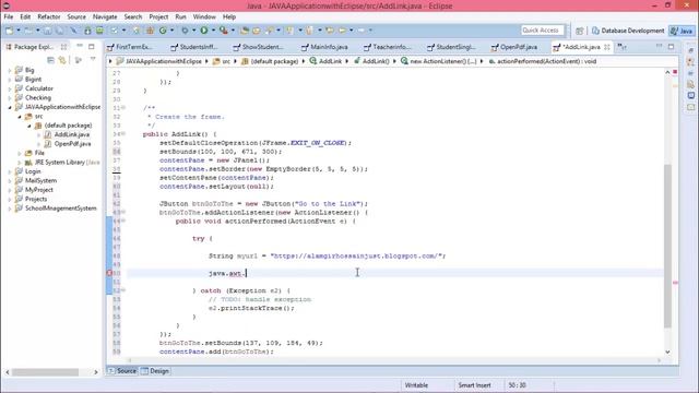 How to open a weblink from java jbutton смотреть онлайн