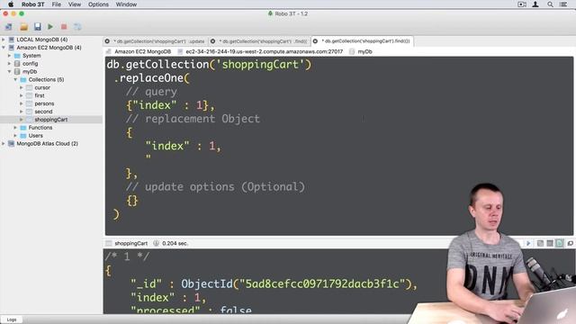 MongoDB Update Queries: 10 replaceOne смотреть онлайн