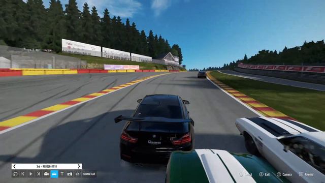 Forza 7 - Driver banned after being forced off track смотреть онлайн