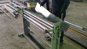 Вальцы ручные трехвалковые до 1мм