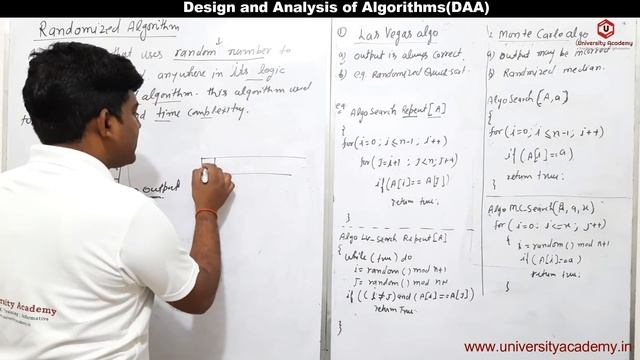 DAA101: Randomized Algorithms in DAA| Las Vegas Algorithm | Monte Carlo Algorithm смотреть онлайн