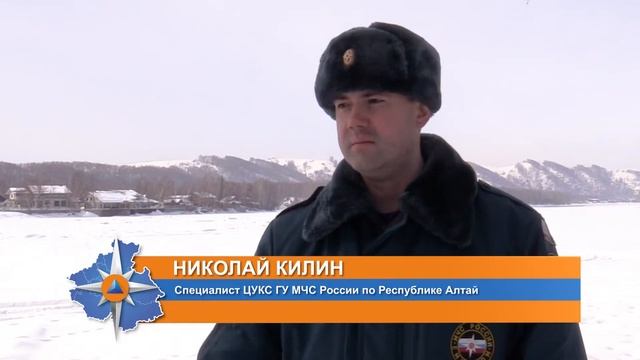 В Республике Алтай переезжать и переходить через реки по льду уже крайне опасно смотреть онлайн