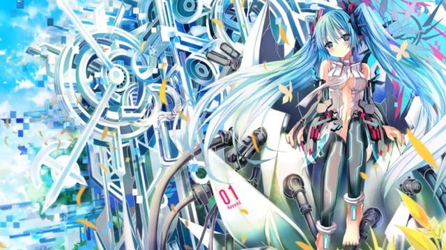 Hatsune Miku (Dark append) - I miss you (mp3 and wallpaper) смотреть онлайн