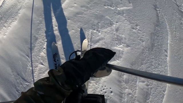 Зимний поход на лыжах к тёплому источнику. Приполярный Урал. смотреть онлайн