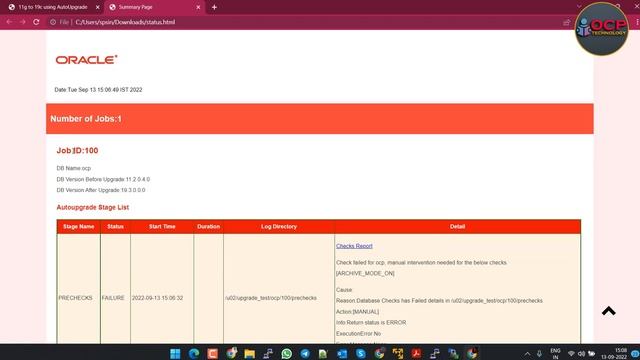 How to upgrade Oracle 11G to 19C using Auto Upgrade смотреть онлайн