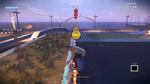 Tony Hawk’s Pro Skater 5 on SICK: Bonfire Beach! (PS4 Gameplay) смотреть онлайн