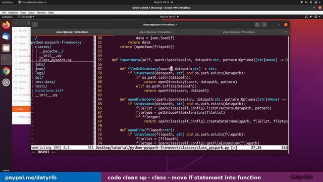PySpark Framework - Python Functional and OOP - Part 2 - ETL code clean up & debug смотреть онлайн