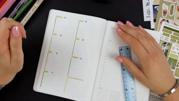 Оформление недели с Remarklee* | лайфхаки для планирования | bullet journal