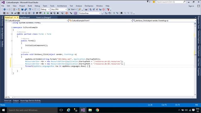 C# Tutorial - How to create multi language using Resource Manager and Culture Info | FoxLearn смотреть онлайн