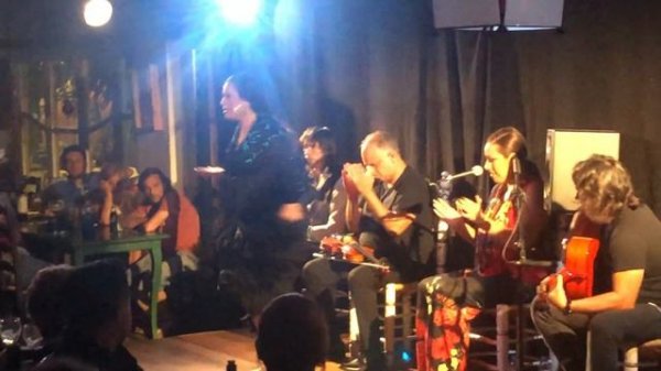 Flamenco Dance by Spanish Gypsies ( GRANADA / SPAIN ) PART 1