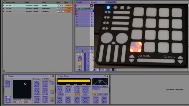 QuNeo 3D MIDI pad controller review смотреть онлайн