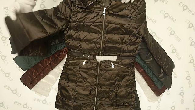 Key gold+mix women puima jackets 1, сток одежда оптом смотреть онлайн