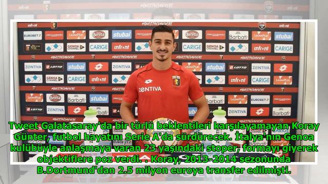 Koray Günter Genoa'da смотреть онлайн