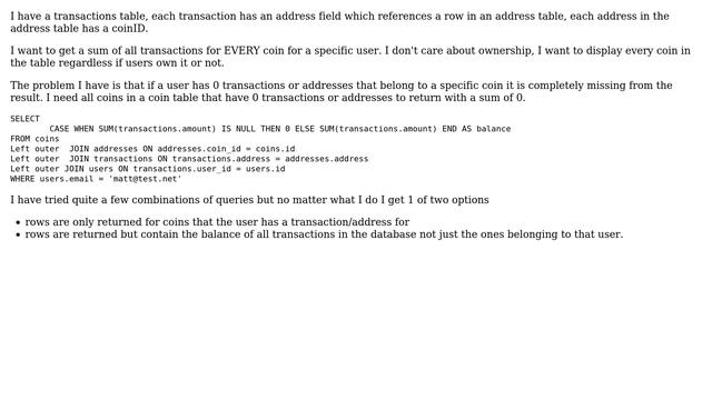 Databases: PostgresSQL default statement for join смотреть онлайн