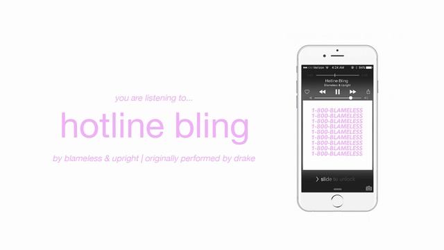 Blameless & Upright - Hotline Bling (Drake Metal Cover) Feat. Johnathan of Bordello. смотреть онлайн