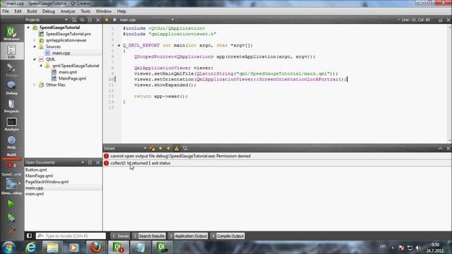 SpeedGauge Qt Tutorial Part2 смотреть онлайн