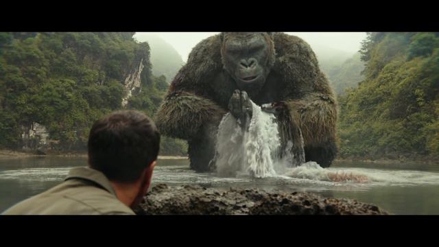 KONG Vs GIANT SQUID  - Fight Scene - Kong: Skull Island (2017) Movie Clip HD