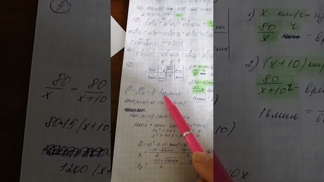 Алгебра, 8класс, подготовка к итоговой контрольной работе смотреть онлайн