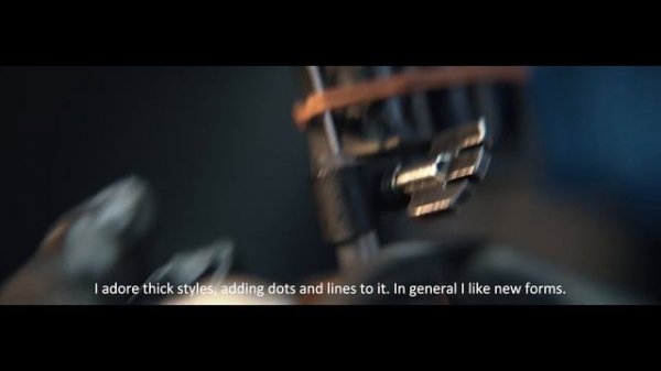 Lettering Tattoo "Stay Cold Apparel" x "Stas Gromov"