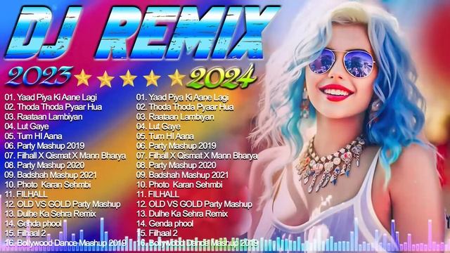Latest Bollywood DJ Non-Stop Remix 2024 / MASHUP MIX 2024 - Best Bollywood Dj Dance Party Mix 2024