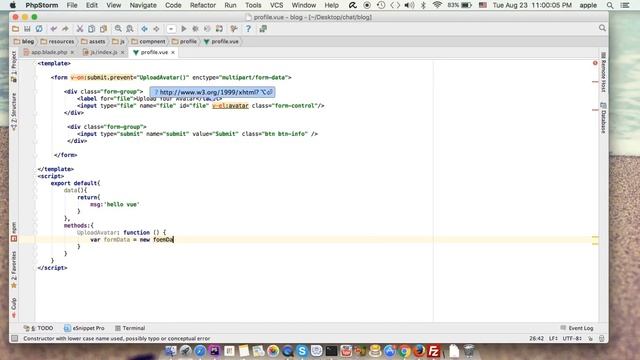 lesson 42 real time chat app laravel vuejs pusher upload avatar part 2 смотреть онлайн