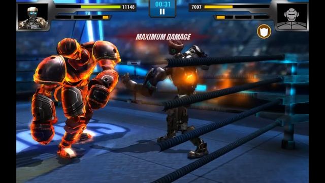Real Steel Champions FINAL ATOM VS REGION V ROBOTS Series of fights NEW ROBOT(Живая Сталь) смотреть онлайн