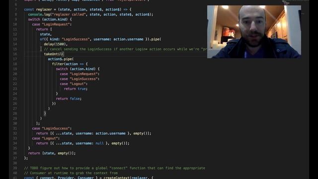 reglaze - it's like redux, redux-observable, redux-react, and reselect all-in-one смотреть онлайн