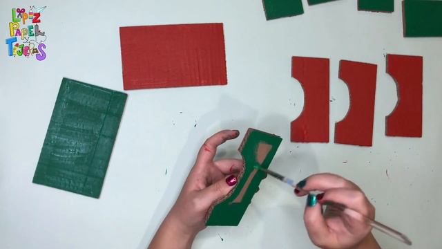 MANUALIDADES NAVIDEÑAS, TREN DE NAVIDAD HECHO CON CARTÓN - Manualidades para hacer en casa смотреть онлайн