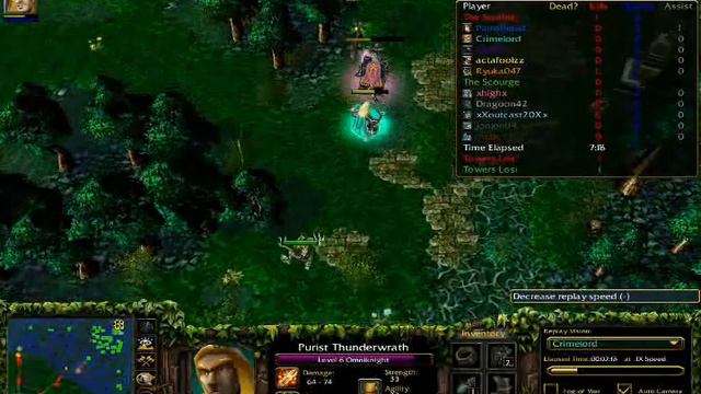 DotA Allstars 6.52 Omniknight Kill смотреть онлайн