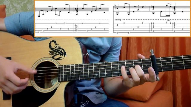 My Heart Will Go On (Подробный Видеоурок) как Sungha Jung - Часть 2 + TAB (Titanic Theme) смотреть онлайн