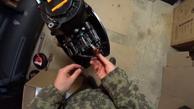 Обзор и ТО нового мотора Хайди 9.9 (15)