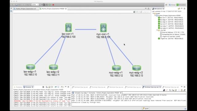 Practical Python For Networking, Part 2.1: Lab Topology смотреть онлайн