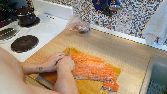 стейк из форели как в ресторане смотреть онлайн