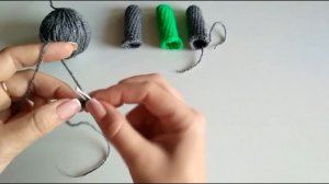 Сказка «Теремок». Пальчиковый театр крючком. Вяжем туловище и лапки.