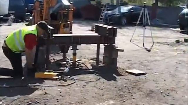 Испытание винтовой сваи. Нагрузка 12 тонн! смотреть онлайн